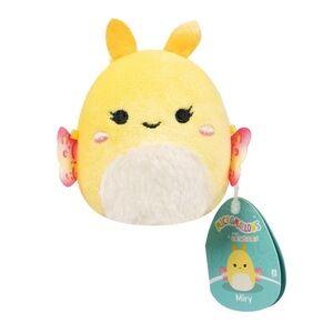 MIRY Squishmallows Moth Micromallows 2.5" NWT Plush- S1